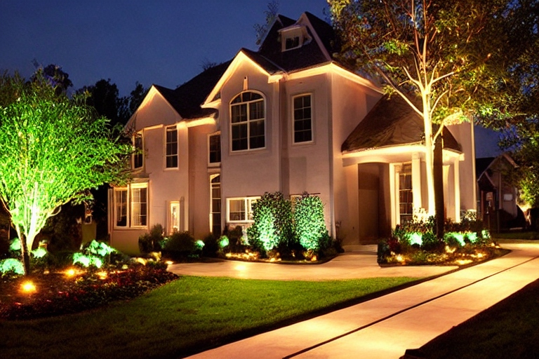 Residential permanent lighting system in Colorado